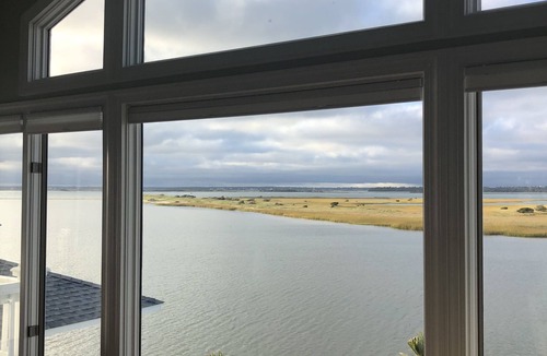 The Point House | Redone Luxury Waterfront at The Point w/Heated Pool, Hot Tub, Fire Pit, Game Rm