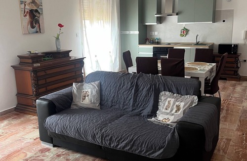 Spadafora Apartment | Relax a few steps from the sea - in front of the Aeolian Islands.