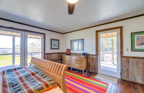 Hobucken Apartment | Riverfront Haven: Converted Barn w/Deck in Aurora