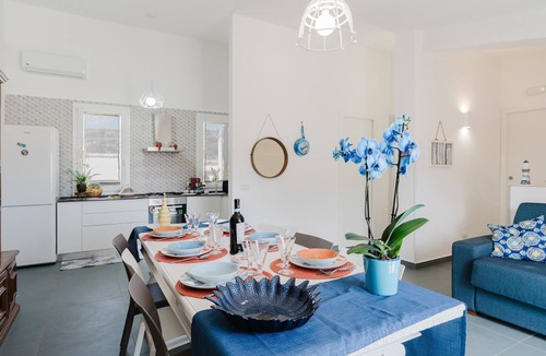 San Vito Lo Capo Apartment | 'Sanvitoamare' with Terrace, Wi-Fi, and Air Conditioning
