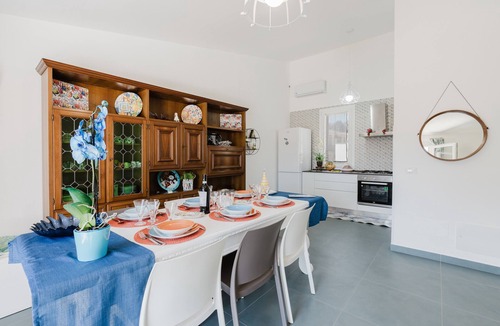 San Vito Lo Capo Apartment | 'Sanvitoamare' with Terrace, Wi-Fi, and Air Conditioning