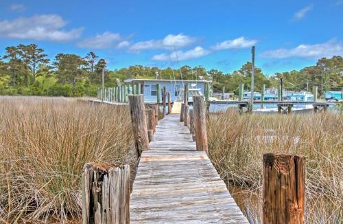 Atlantic House | Secluded & Quiet Atlantic Home: 1 Mi to Boat Ramp!