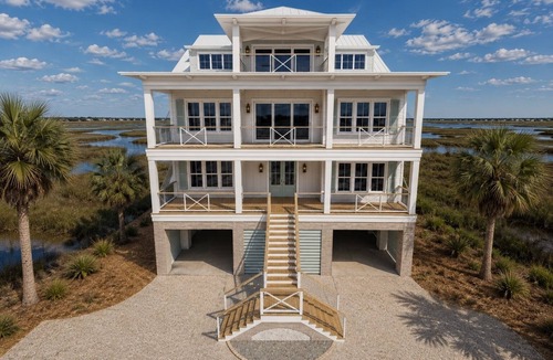 Inlet Harbour House | Second To None: Brand-New Luxury Retreat with Ocean Views, Pool & Hot Tub