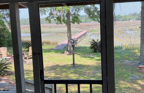 Townsend House | Shellman Bluff GA -Marsh View -w/dock on Tidal Creek 2 1/2 mi.to Marina Village