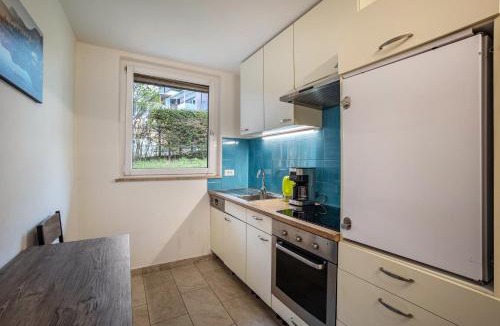 Pfalzen Apartment | Silbernagl sonnig mit Gartenblick