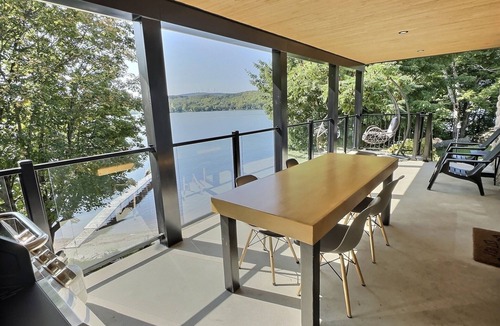 St-Ferdinand Ski Chalet | Sir'Eau d'érable | Imprenable view | Private dock and intimate grounds | Waterfront