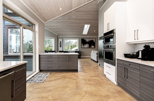 Juan de Fuca Electoral Area Apartment | Sooke Waterfront Retreat – Hot Tub & Dock Access