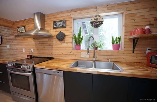 Rawdon Ski Chalet | Spa et Waterfront | Cachette du Petit Lac