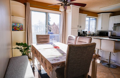 Southeast Edmonton House | Spacious 5BR Edmonton Home | Sun Deck, Fenced Yard, Fast WiFi & Free Parking
