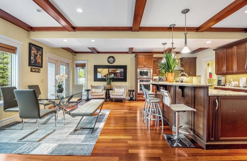 Southwest Calgary House | Spacious 7BR, 3-Story Home | Hot Tub, Sauna, Pool Table, Backyard & Trails