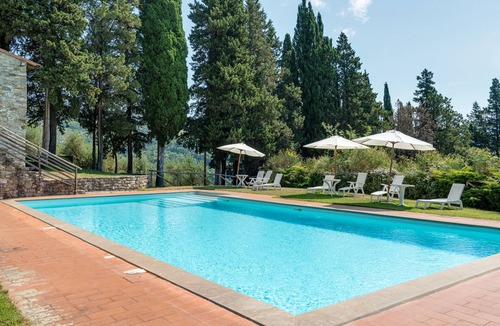 Montebonello Apartment | Spacious Apartment with Chianti Views and Pool