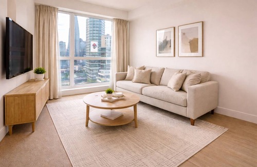 Toronto Entertainment District Apartment | Spacious Downtown Toronto 2BR for Four