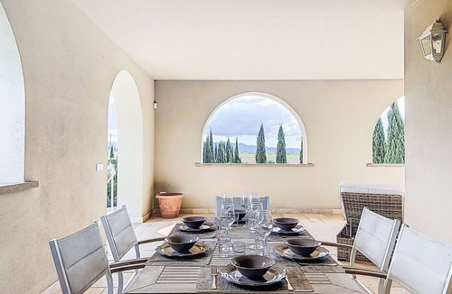 Bibbona Villa | Stunning private villa with WIFI, private pool, A/C, patio, pets allowed and panoramic view