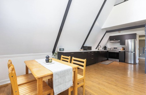 Colington Harbour House | The A-Frame. Canal front home in Colington Habour