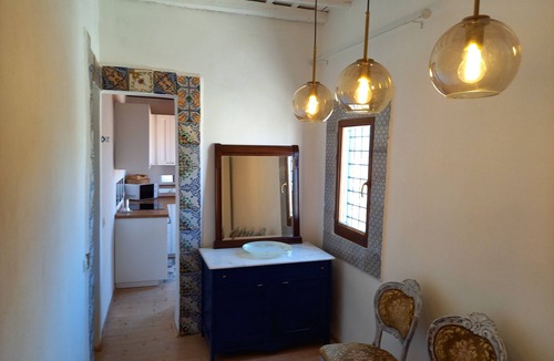 Trapani City Centre Apartment | The Terrace in the Blue, with an exclusive terrace for dining under the stars