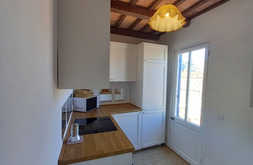 Trapani City Centre Apartment | The Terrace in the Blue, with an exclusive terrace for dining under the stars