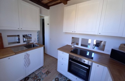 Trapani City Centre Apartment | The Terrace in the Blue, with an exclusive terrace for dining under the stars