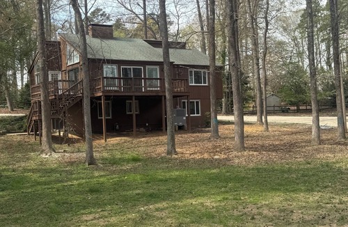 Albemarle House | TREEHOUSE NOW AVAILABLE! A 5-bedroom, 2 driveways, 1.2 acres. 807 Brunson Drive