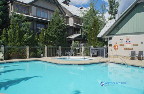 Village North Condo | Upgraded Whistler Village Condo. BBQ on the Deck, Pool and Hot Area