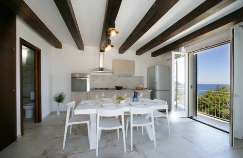 San Vito Lo Capo Villa | Villa Antonia Sea View | Jacuzzi | Wifi | 3 Rooms | 4 Bathrooms
