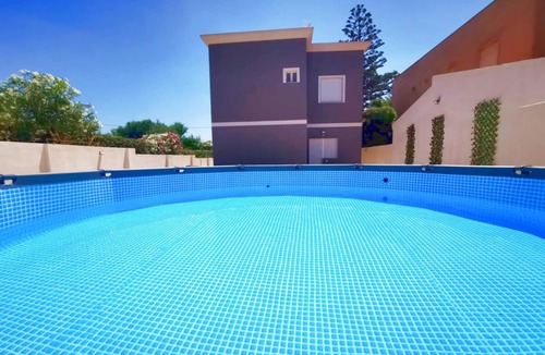 Mazara del Vallo Villa | Villa Blue Sea, ground floor apartment, beachfront
