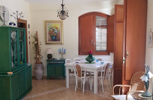 Capo Zafferano Apartment | Villa del Golfo Sea view apartment with shared swimming pool