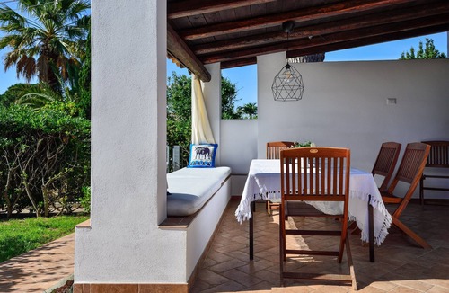 Costa Rei Villa | Villa 'Maistu' with Private Terrace, Wi-Fi and Air Conditioning
