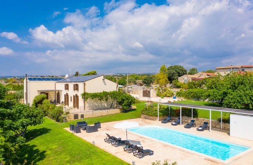 Scicli Villa | Villa Palazzola: Large Private Pool, Sea Views, A/C, WiFi