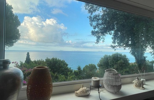 Faro Villa | Villa Punta Rossa Escape with Sea View, Private Terrace and Wi-Fi