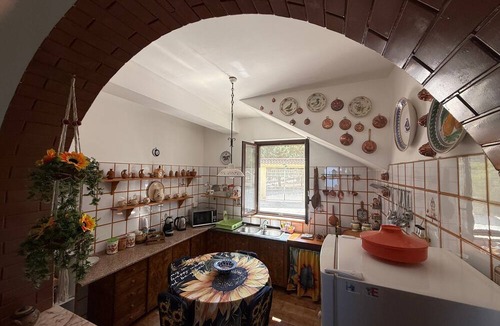 Borgetto Villa | Villa 'Shanti Appartamento Rustic' with Sea View, Private Terrace and Private Garden