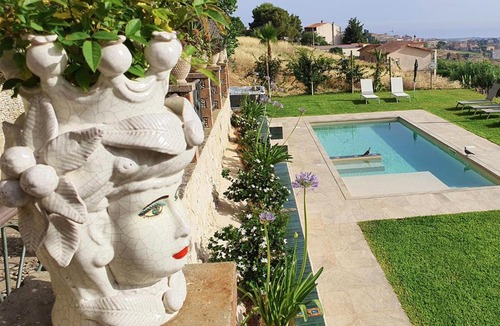 Alcamo Villa | Villa Tommaso Maruggi, Sicilia, con Jacuzzi e piscina privata