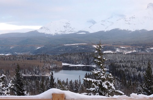Alpine Trails Apartment | Walk out basement suite at the base of Tecumseh Mountain on 3 acres.