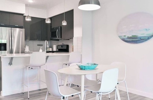 Southwest Calgary Apartment | WALK to Saddledome| "The Aqua" | AC