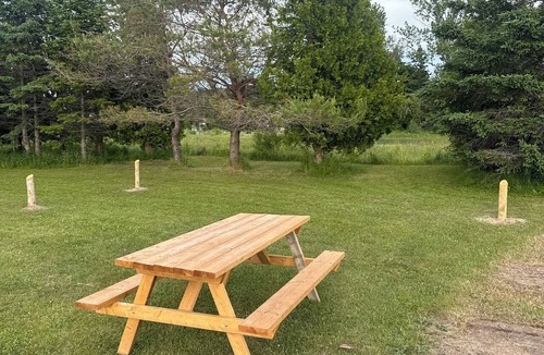 Stokes Bay RV Rental | Waterfront Tenting Sites #32