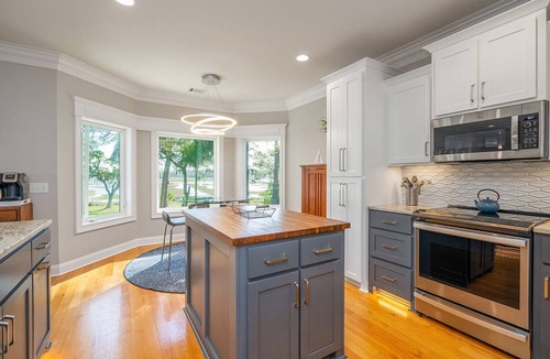 Montgomery House | Waterfront w/Pool & Hot Tub - 10 Min to Downtown