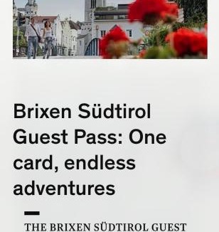 Rasa Apartment | WEINBERG APARTMENTS & Brixen Südtirol Guest Pass