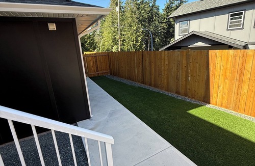 Langford Apartment | Whispering Trees a quiet home in a forested area of Langford.