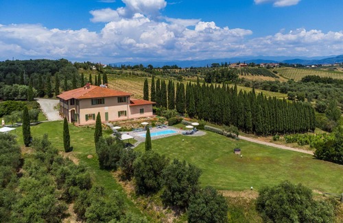 Cerreto Guidi Villa | Wonderful private villa with A/C, WIFI, private pool, TV, terrace, pets allowed and panoramic view