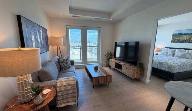 1 BR in HFX with waterview, gym & 6 appliances