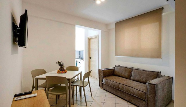 2-room apartment only 5 minutes from the beach