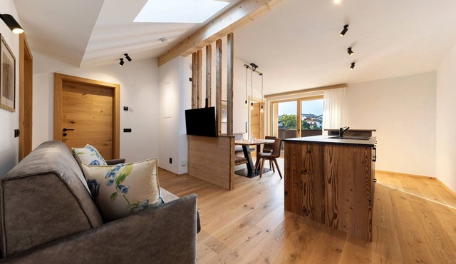 Apartment 'Panorama Loft Dolomites' with Mountain View, Private Terrace and Wi-Fi