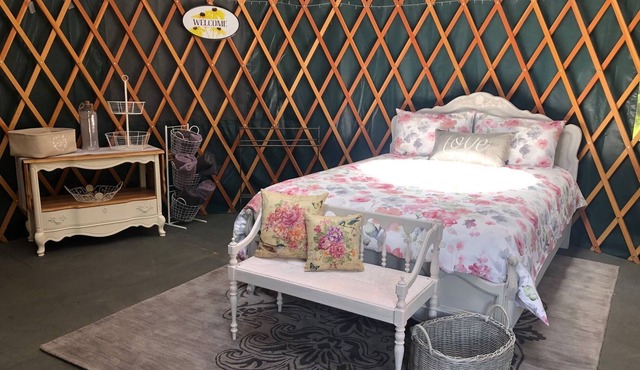Be Nurtured by Nature in one of our 3 Fabulous Yurts Nestled Near the Forest