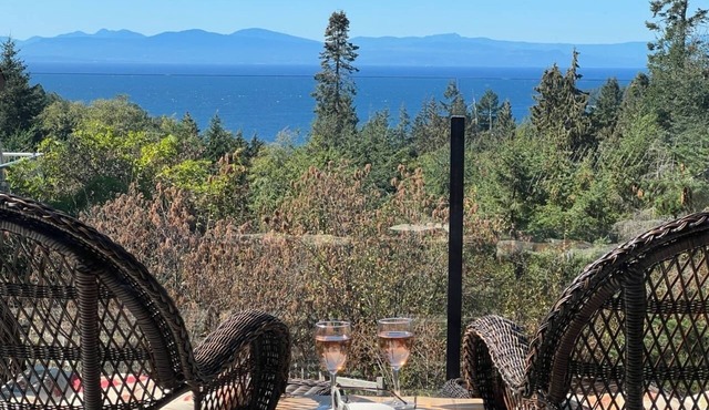 Beautiful Ocean & Sunset View Cottage, AC, Hot tub