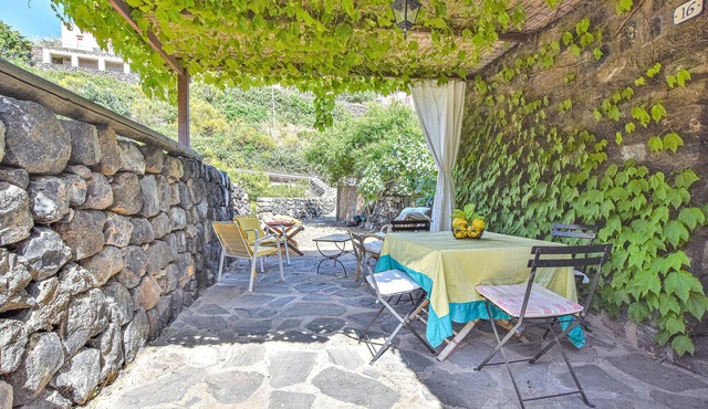 Beautiful stone house on the volcanic island of Pantelleria.