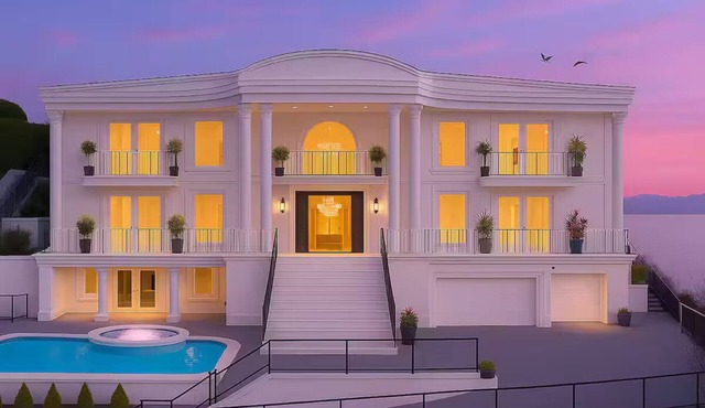 Breathtaking Ocean Views Palace with Hot Tub & Pool