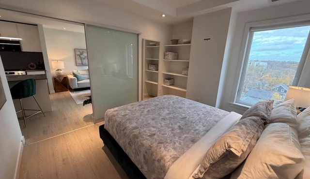 Bright spotless & modern 1 BR in North End Halifax