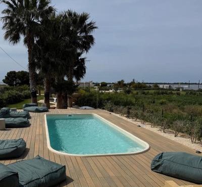 Casa B, Room 3 - mit Pool - at Lagoon - Lo Stagnone Kite Spot - Palm Kite Paradise