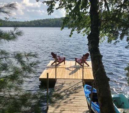 Chalet "Ici et maintenant, sur le lac"