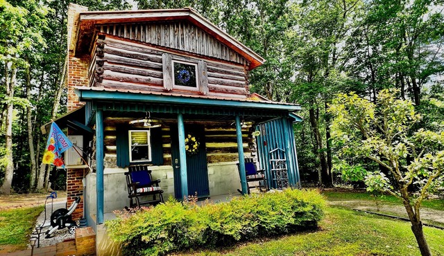 Charming 1-bedroom cabin in amazing Pilot Mountain with Lake access