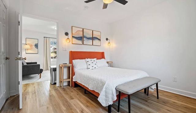 Charming 1-bedroom apartment in near Duke University and Downtown Durham